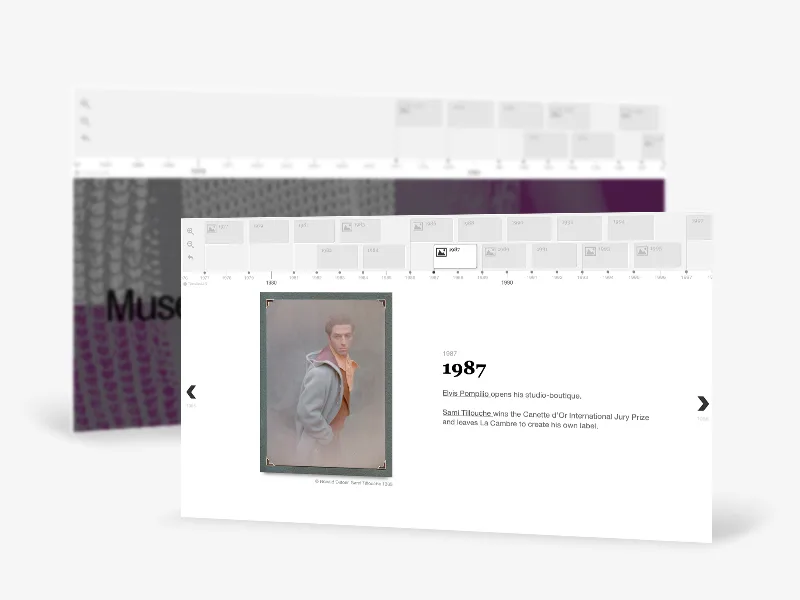 Ligne du temps Brussels Touch