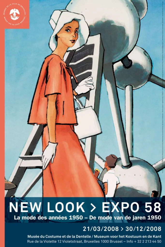 Exposition Du New Look à l’expo 58_Musee Mode & Dentelle