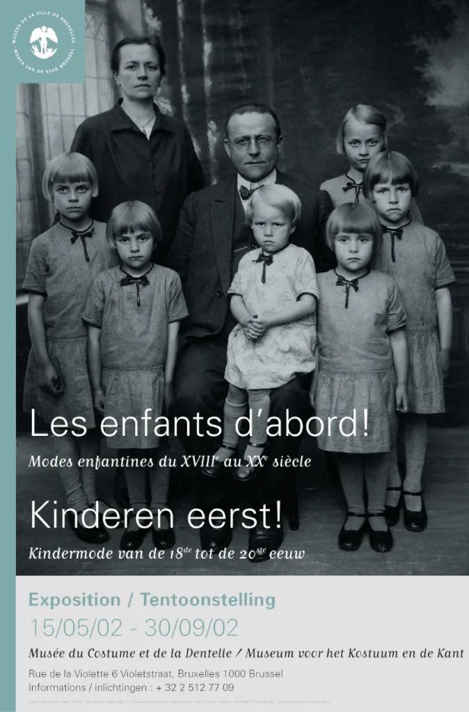 Exhibition Children first ©Fashion & Lace Museum